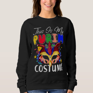 Moletom Rd Este É O Meu Purim Costume Judeu Purim
