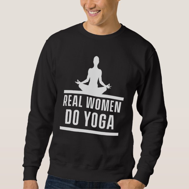 Moletom Real Girl Do Yoga Meditation Medita Espiritualidad (Frente)