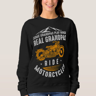 Moletom Real Grandpas Andam Motocicletas Presentes Para Bi