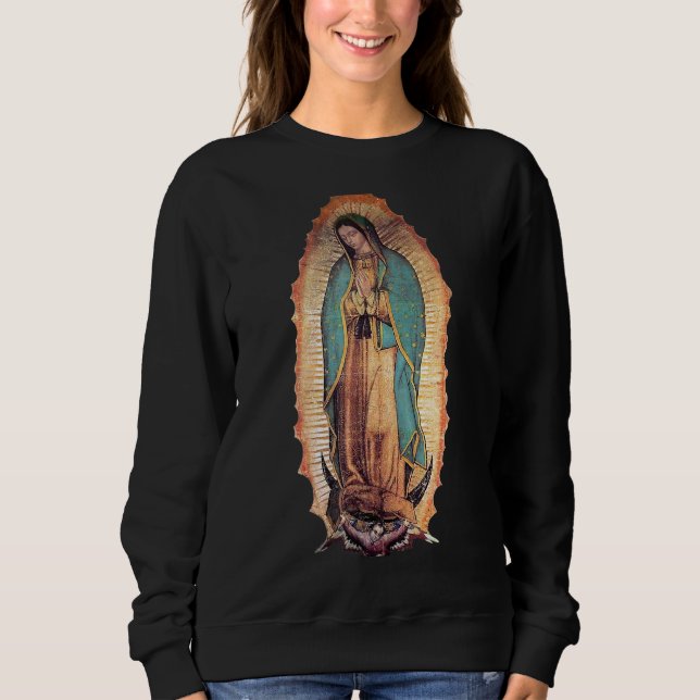 Moletom Real Nossa Senhora de Guadalupe Virgem Maria Catól (Frente)