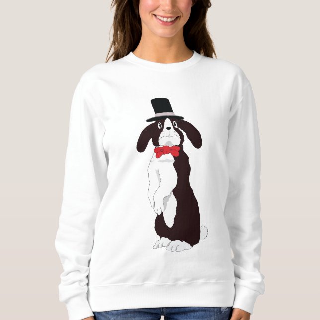 Moletom Real Tuxedo Bunny (Frente)