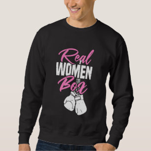 Moletom Real Women Box Autodefesa Boxing Esporte Formação