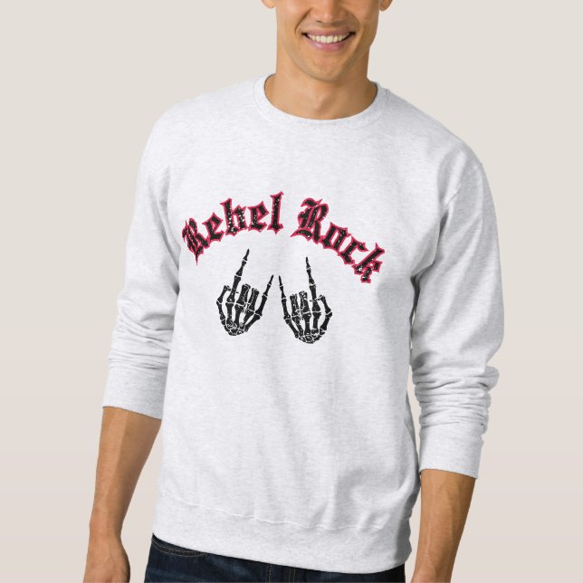 Moletom Rebel Rock (Frente)