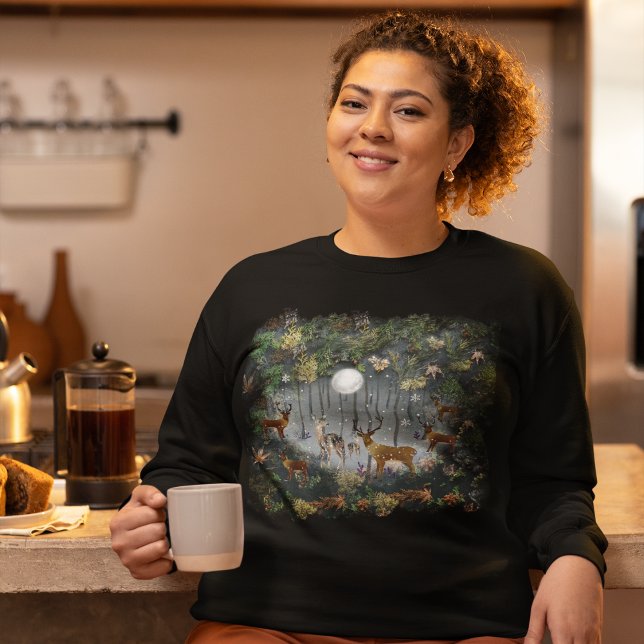 Moletom Rebelde Adorável À Noite (Criador carregado)