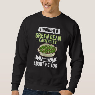 Moletom Receita de Caçarola de Feijão Verde Prato Lanche F