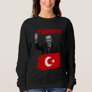 Moletom Recep Tayyip Erdogan Türkiye Bandeira Turquia Polí