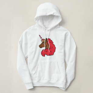 Moletom Red Afro Unicorn