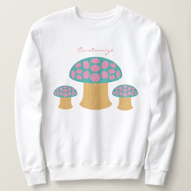 Moletom Red Amanita Mushroom Thunder_Cove (Frente do Design)