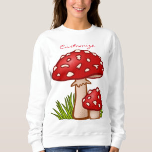 Moletom Red Amanita Mushroom Thunder_Cove