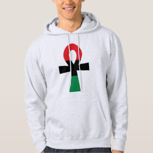 Moletom Red, Black & Green Ankh