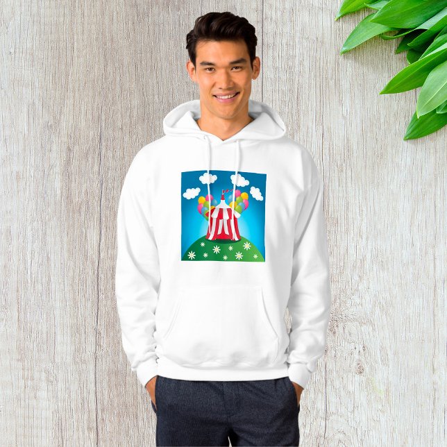 Moletom Red Circus Tent Mens Hoodie (Criador carregado)