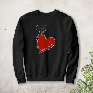 Moletom Red Heart French Bulldog