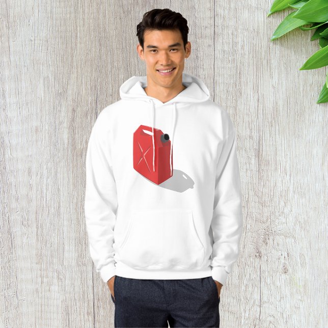 Moletom Red Jerrican Mens Hoodie (Criador carregado)