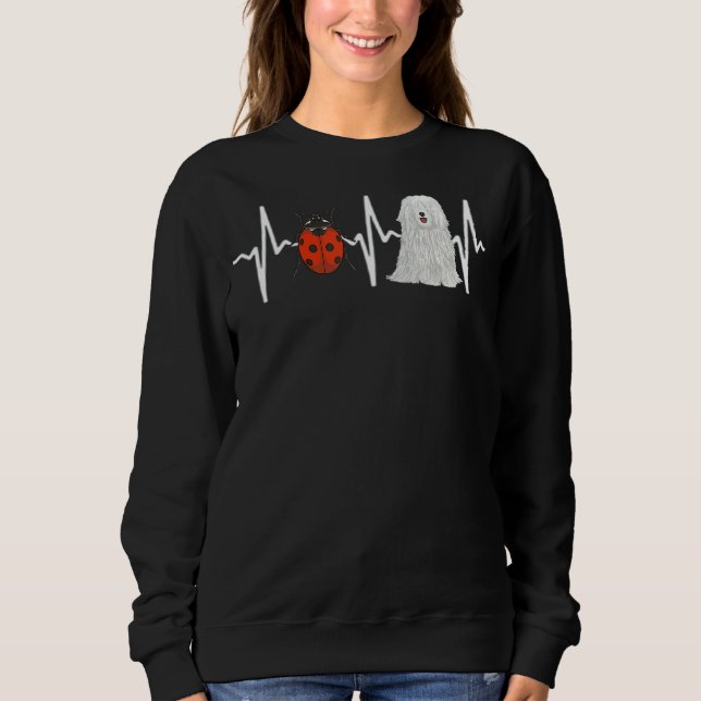 Moletom Red Ladybug Pulik Heartbeat (Frente)