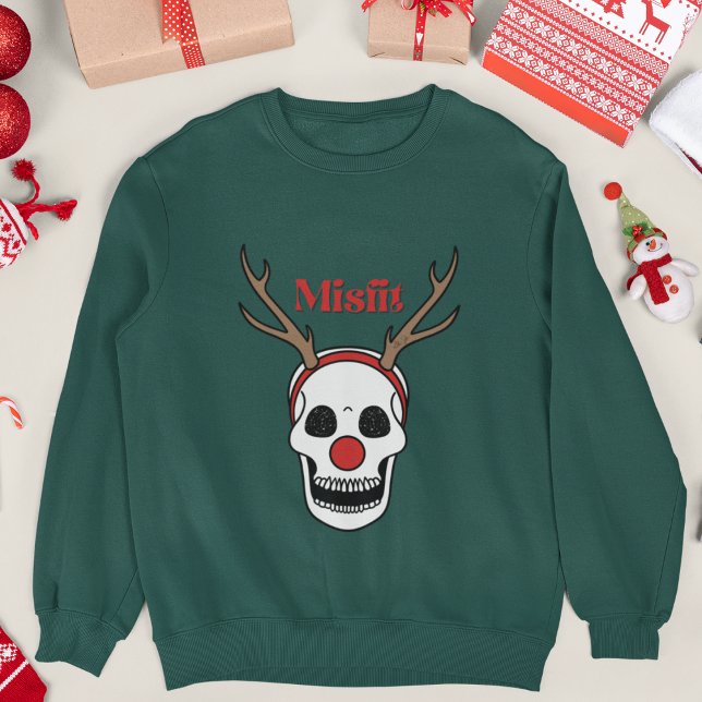 Moletom Red Nose Reindet Misfit Natal (Criador carregado)