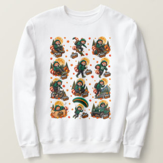 Moletom Red Panda Chill Mode Adventure Sweatshirt
