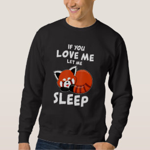 Moletom Red Panda I Dormir Pandabear Pijamas Red Panda Cut