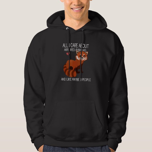 Moletom Red Panda Quote Legal Panda Vermelha (Frente)