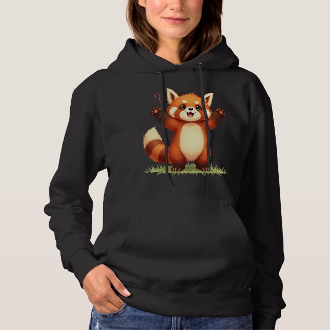 Moletom Red panda surprised (Frente)