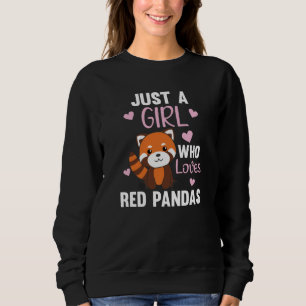 Moletom Red Pandas Girl ama Red Panda Kawaii Cuecas