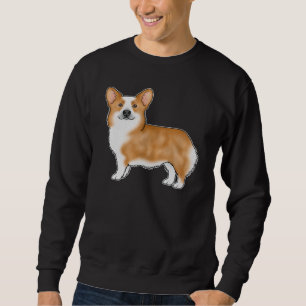 Moletom Red Pembroke Welsh Corgi Dog Breed Art Design