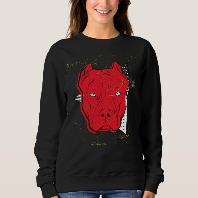 Moletom Red Pitbull (Frente)