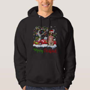Moletom Red Truck Merry Christmas Tree Border Collie Pajam
