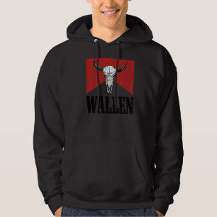 Moletom Red Wallen Bull Caveira Ocidental Cowboy