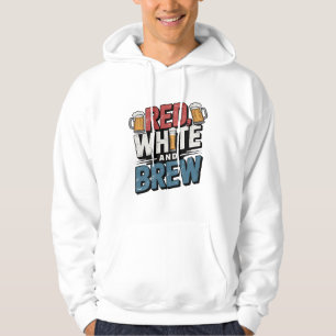 Moletom Red White e Break Design