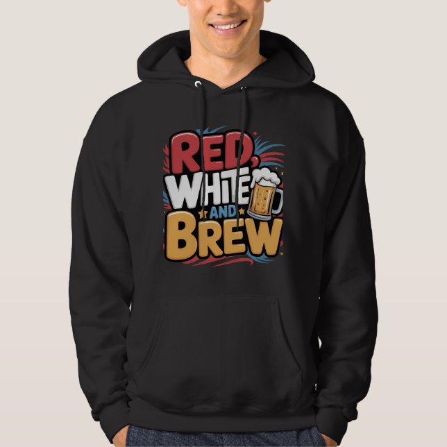 Moletom Red White e Breer Graphic (Frente)