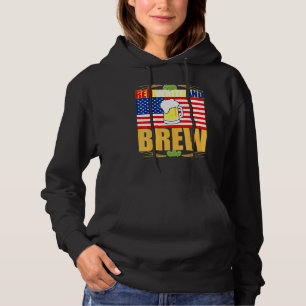 Moletom Red White e Breve Patriótica Americana Merica Amer