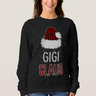 Moletom Red Xadrez Gigi Claus - Correspondente Família Eng