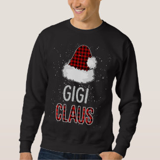 Moletom Red Xadrez Gigi Claus - Correspondente Família Eng
