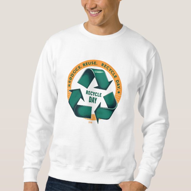 Moletom Reduce Reuse Recycle Eco Tee (Frente)