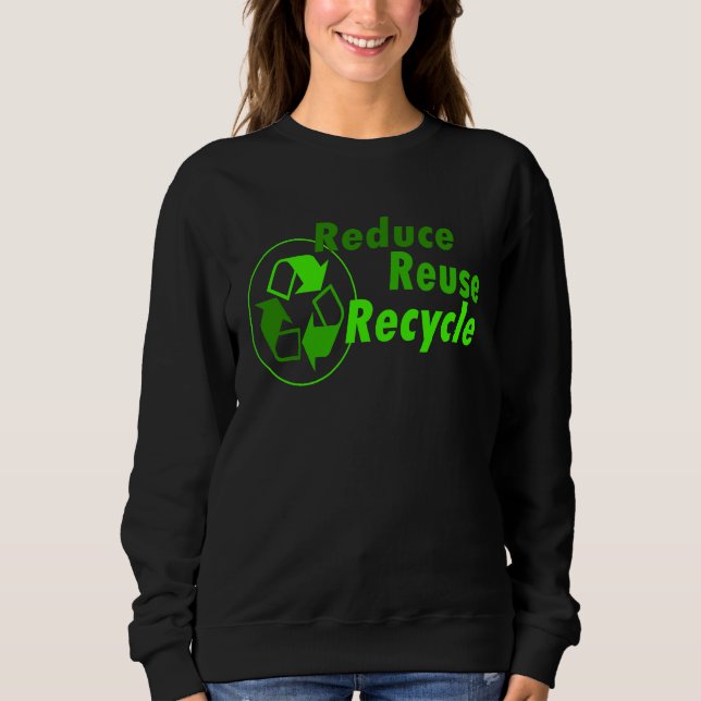 Moletom Reduzir reutilizar reciclar (Frente)