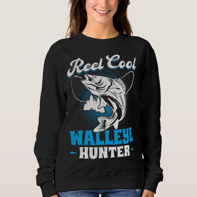 Moletom Reel Cool Walleye Hunter (Frente)