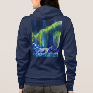 Moletom Reflexões Glaciais do Alaska com Hoody