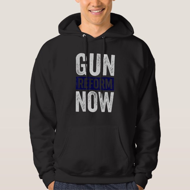 Moletom Reforma das Armas Agora Sem Sensibilização Das Arm (Frente)