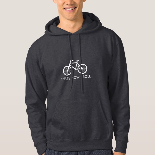 Moletom Refrigere o hoodie | da equitação da bicicleta que (Frente)