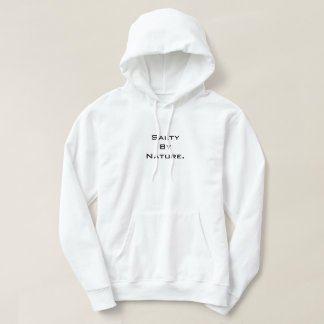 Moletom Refúgio Clássico "SaltyByNature" - Branco