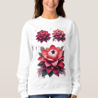 Moletom "Regal Rafflesia: Teto feminino celebrando a natur