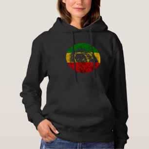 Moletom Reggae Leão De Judah Rasta Etophian Lion Jamaica R