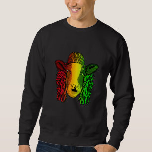Moletom Reggg Legal Cow Beef Dreadlocks Ox Rasta
