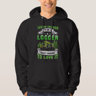 Moletom Registro Difícil Para Ser Um Logger Skidder Driver