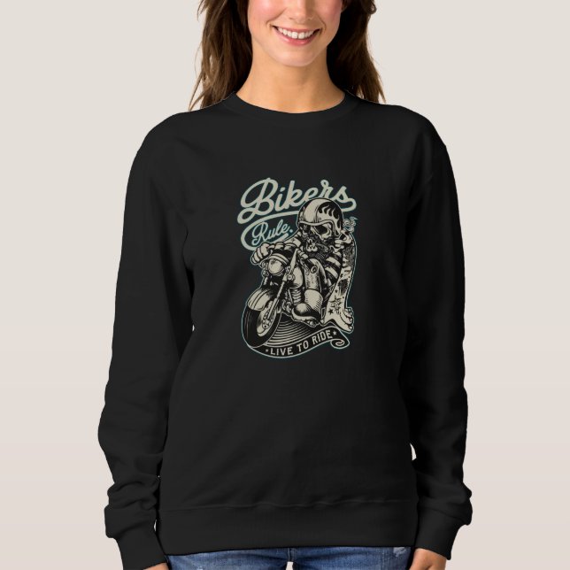 Moletom Regra de Bikers (Frente)