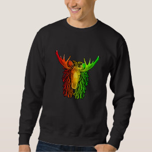 Moletom Régua Cool Moose Dreadlocks Rasta Dreads Rastafar