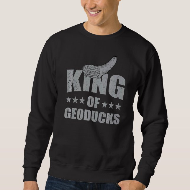 Moletom Rei De Geoducks Gooey Clam Geoduck (Frente)
