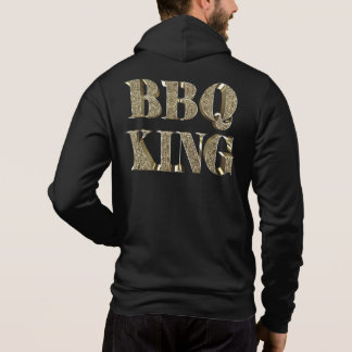 Moletom Rei do CHURRASCO de Bling Dourado 3D
