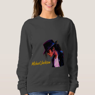 Moletom Rei do Pop Lenda do Moonwalk Design Retrô Tributo