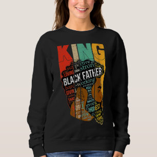 Moletom Rei Negro Forte Junteeth Afro-Americano Fathe